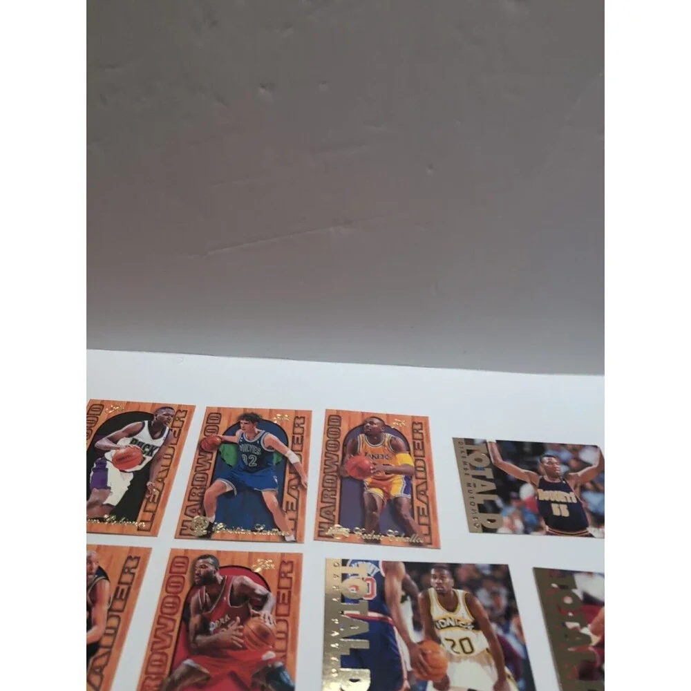 Lot Of Hardwood Leaders & TOTAL D Fleer Flair 95 - 96